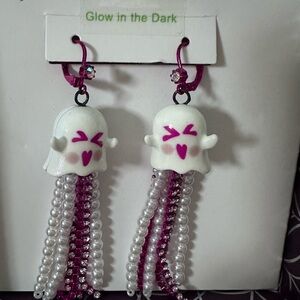 Betsey Johnson Halloween Ghost Earrings
